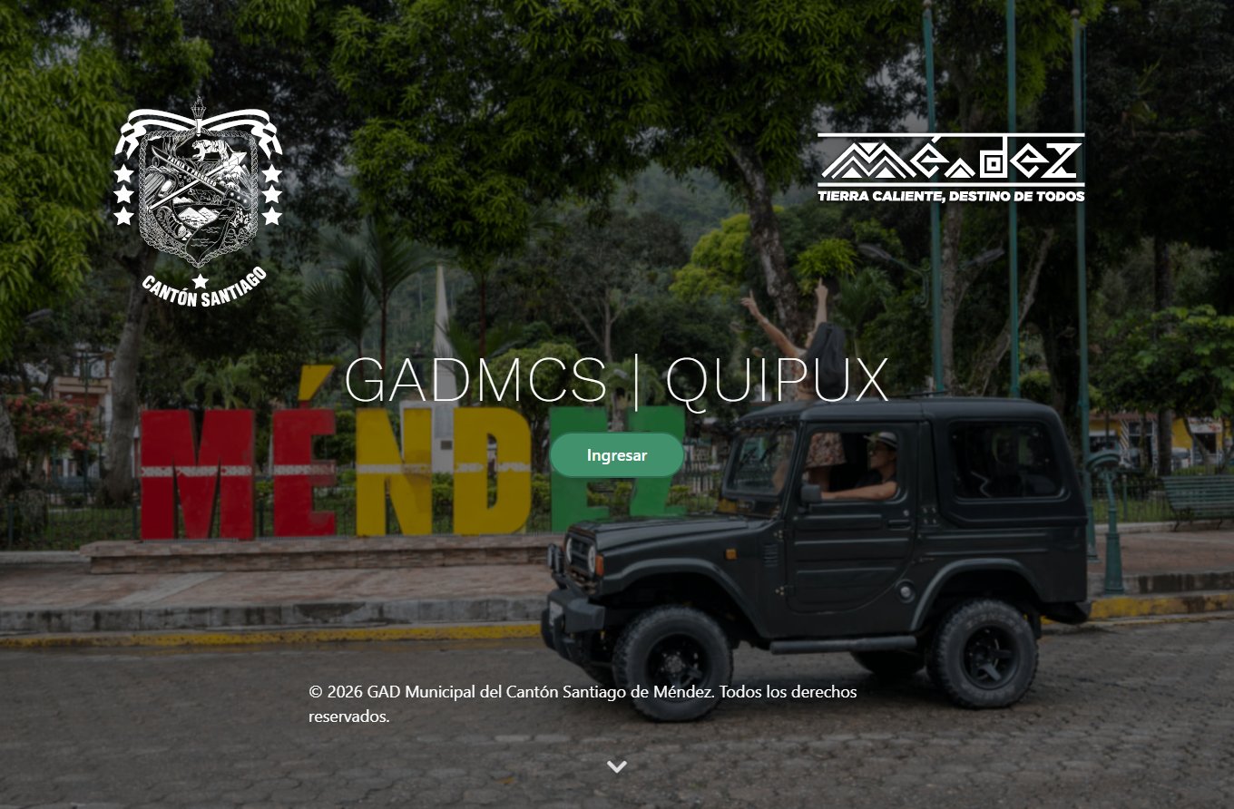 Quipux - GAD Municipal Santiago de M&eacute;ndez