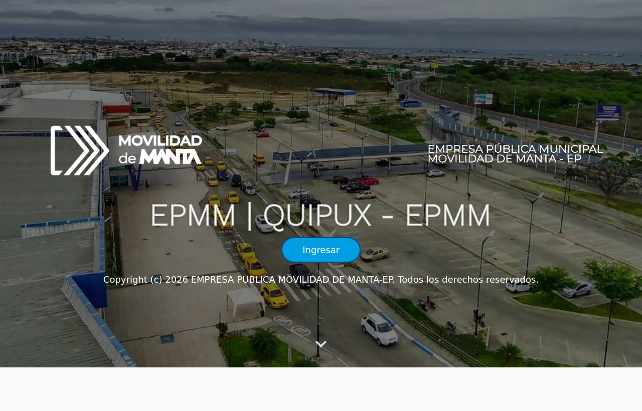 Quipux - EP Movilidad de Manta