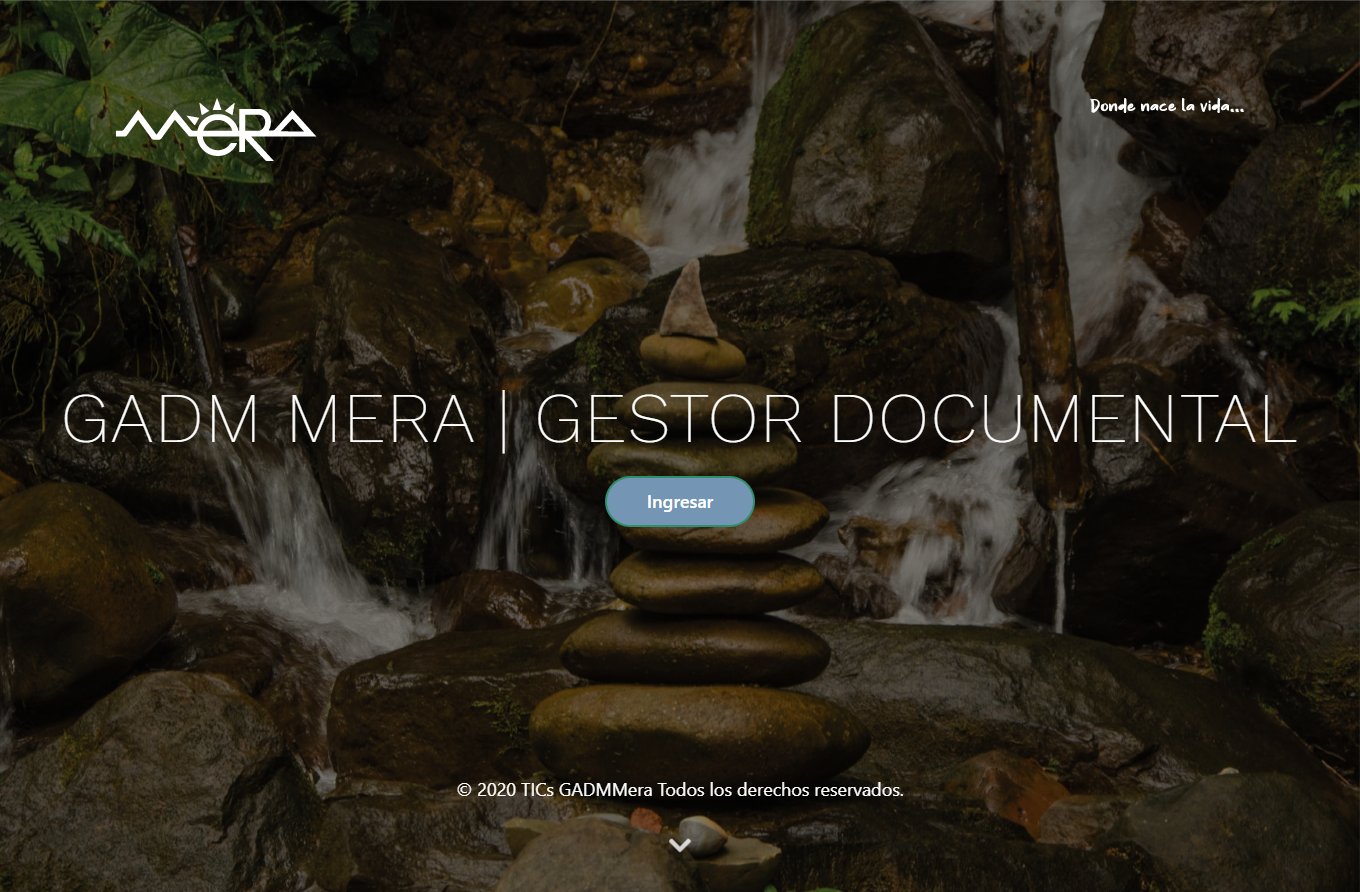 Gestor Documental - Municipio de Mera