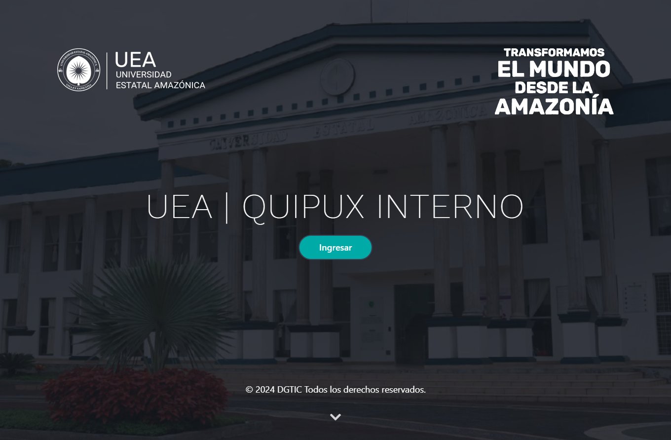 Quipux UEA - Universidad Estatal Amaz&oacute;nica